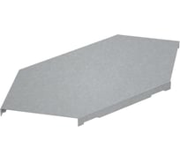 Крышка горизонтального угла Система КМ 90 гр. 200 мм ПЛЮС INOX304 KGLplus90-200 INOX304