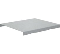 Крышка Система КМ на внешний вертикальный угол 50х150 мм с разворотом трассы на 180 гр. ПЛЮС INOX304 PL6068 KVLTDplus90-50-150 INOX304