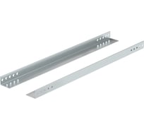 Уголок для тяжелого оборудования DKC, глубина 853 мм, для напольных 19" it-корпусов дкс серии cqe глубиной 1200 мм, 2 шт. R5GFITU1200