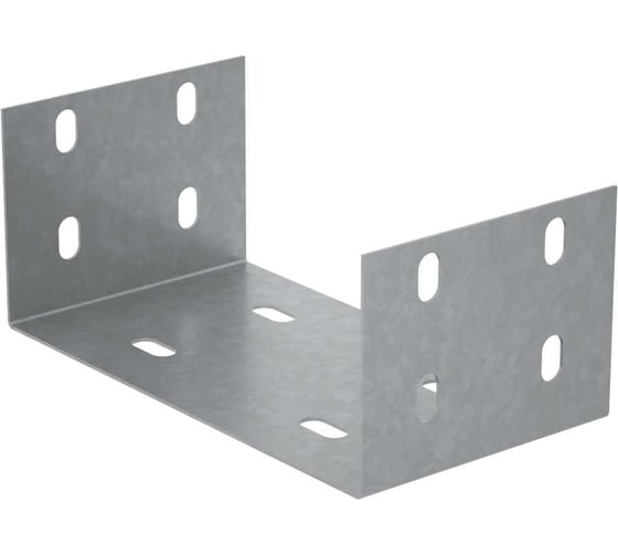 Соединительная П-образная пластина для лотка Система КМ 100х100 мм ПЛЮС INOX304 PL4800 SPplus100-100 INOX304 1