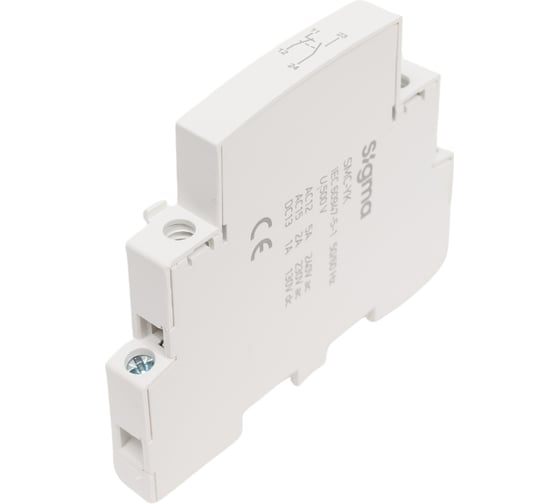 Вспомогательный контакт для модульного контактора Sigma Elektrik 1 NO +1 NC SMCYK
