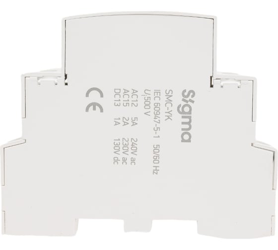Вспомогательный контакт для модульного контактора Sigma Elektrik 1 NO +1 NC SMCYK