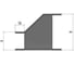 Переходник Система КМ левый 50х150-200 мм LO0129 PD50-150-200-L 2