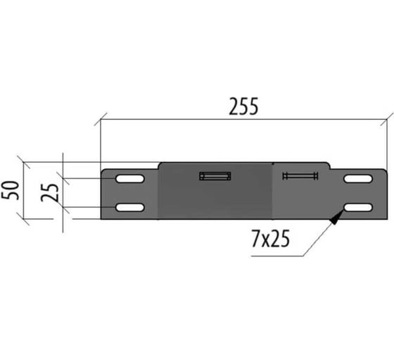 Центральный переходник Система КМ 50х300-400 мм LO10059 PD50-300-400-C