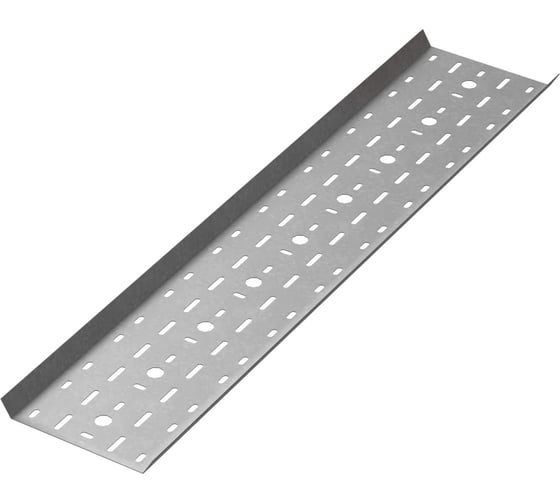 Перфорированное дно лестничного лотка Система КМ 400х1,0 L3000 мм HD LO16398 DLLP400-1.0-3000 HD 1