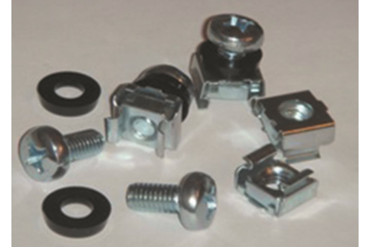 Крепежный комплект DKC винт, шайба, гайка для напольных 19" it-корпусов ...