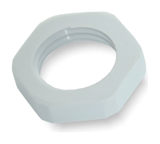 Крепеж для гофрированных труб Weyer GMK-P09G - контргайка, внутр. PG09 WE4602600 1