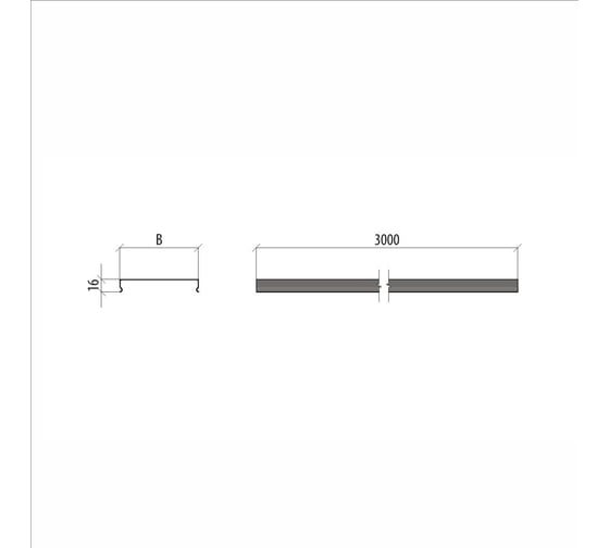 Крышка проволочного лотка Система КМ 600 L3000 мм INOX304 LO8277 KPL600-3000 INOX304
