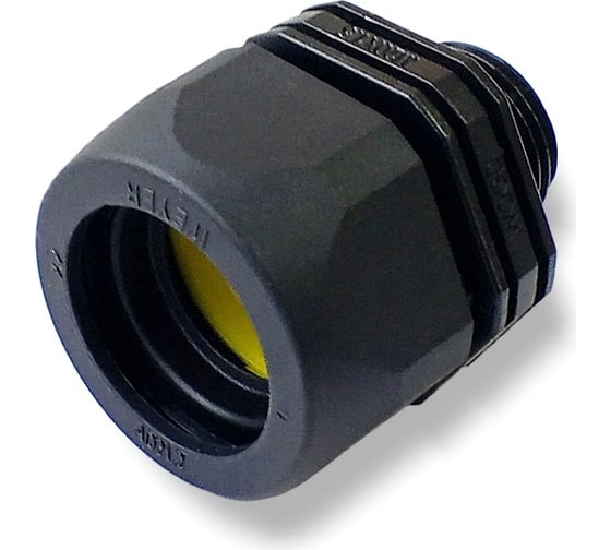 Муфта для гофрированных труб Weyer WQGD-M40B/AD34.5 - коннектор прямой, нар. M40x1.5 WE0801600 1