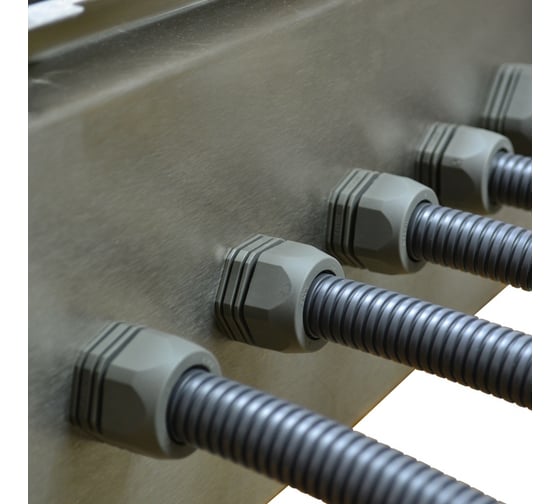 Муфта для гофрированных труб Weyer WQGD-M40B/AD34.5 - коннектор прямой, нар. M40x1.5 WE0801600