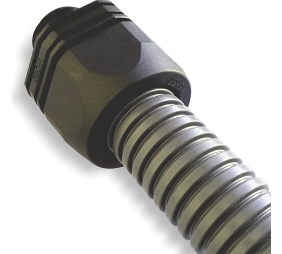 Муфта для гофрированных труб Weyer WQGD-M40B/AD34.5 - коннектор прямой, нар. M40x1.5 WE0801600