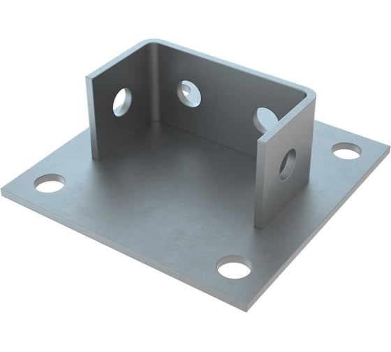 Одноканальное основание для двойного страт-профиля Система КМ 41х82 мм LO13947 OSN41-82 1