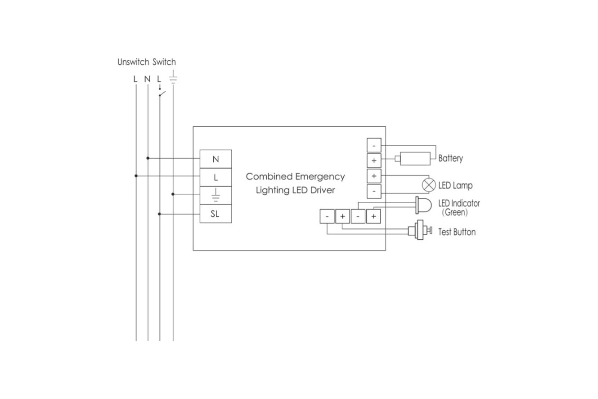 Блок аварийного питания для светильников LCM-45 AcTEC EC23 - выгодная ...
