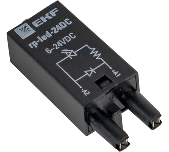Светодиодный модуль для промежуточных реле RP AVERES EKF 24 VDC rp-led-24DC 1