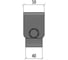 Шарнирный подвес для шпильки Система КМ м12 (5 мм) HD LO14763 SHS12 HD 3
