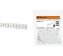 Цифровая маркировка для клемм TDM (1-10) ЗНН-1,5мм2 (Ph-C ZB 4) SQ0803-1132