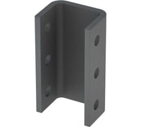 Крепление для профиля Система КМ 50x35 мм приварное БП LO12584 KPP(бп)