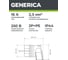 Вилка с боковым вводом GENERICA 16а ip44 черная EVK21-016-01-44-K02-G 4