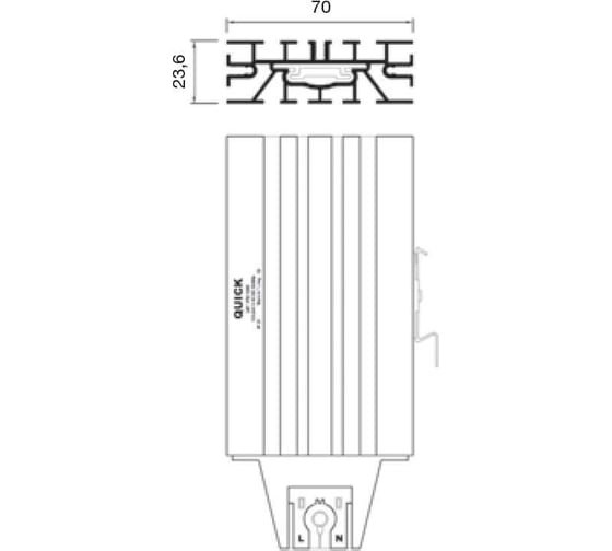 Обогреватель Tekpan 75W TP 984400