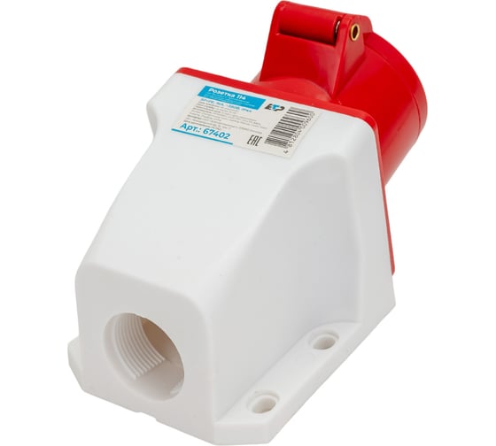 Силовая розетка SVET ЕТР 3р+ре 16а 380в ip44 67402