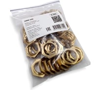 Контргайка SURYAKOTI CAST SC 16KK-к50 размер 16, латунь, комплект-50 шт. SC01000KK-50