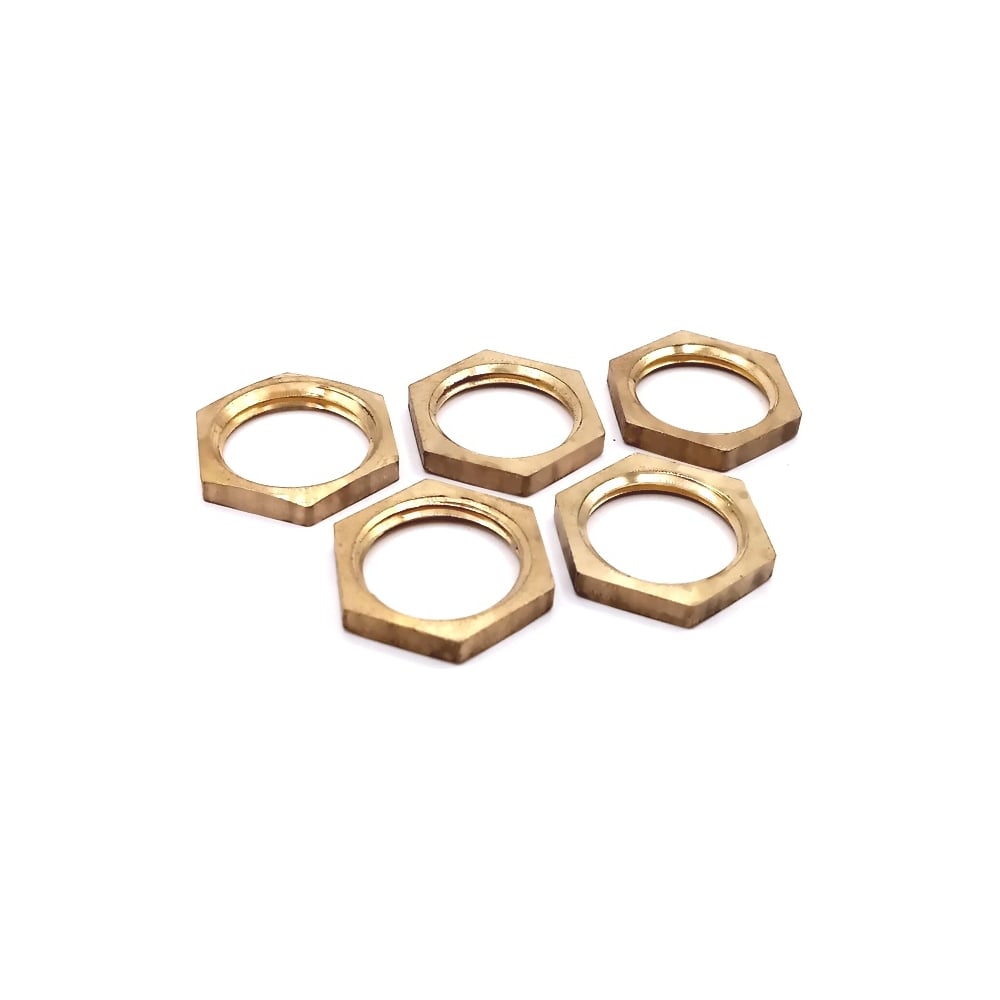 Контргайка SURYAKOTI CAST SC 16KK-к5 - размер 16, латунь, комплект-5 шт ...