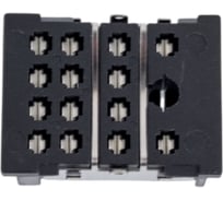 Розетка для печатного монтажа реле Релеон RP4.34; 10А S414