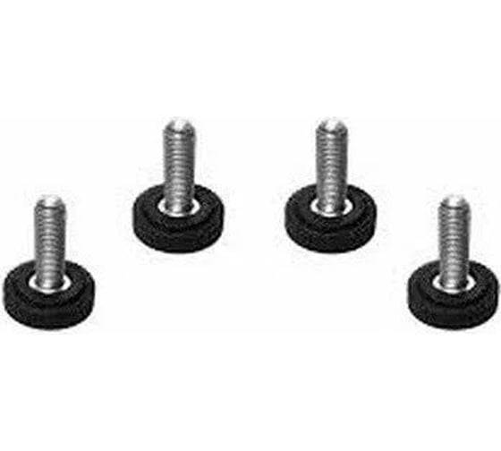 Ножки Wize Pro W12U-FEET для напольной установки рэковых шкафов W12UR и W12U45R, комплект из 4 шт 136847