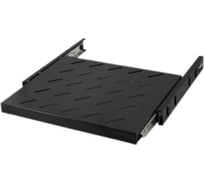 Выдвижная полка Wize Pro WSSH1U100 с боковым креплением, высота 1U, глубина 1000 мм, для рэковых шкафов 136882