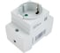 Розетка на DIN-рейку ЭРА PRO MRD1016E 16А, с заземлением Б0057482 2