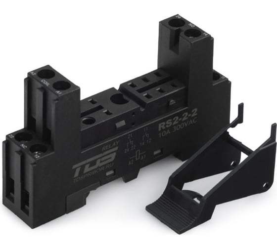 Колодка для реле TDS Rs2-2-2 серии RL2 и RL-3 7A 300VAC 10 шт TDS52337