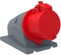 Стационарная розетка IEK MAGNUM ССИ-114 16А 3Р+РЕ 380В IP44 PSN12-016-4 6905759