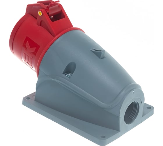 Стационарная розетка IEK MAGNUM ССИ-124 32А 3Р+РЕ 38 IP44 PSN12-032-4 6842348