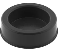 Заглушка для двустенных труб DKC наружная, полипропилен, черная, диаметр.75 023075