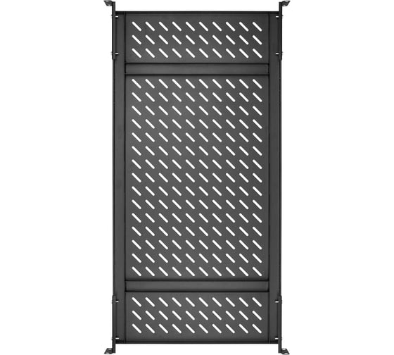 Усиленная полка TLK, 19", для шкафа и стойки г1200мм, bk TLK-SHFC-1060F-BK