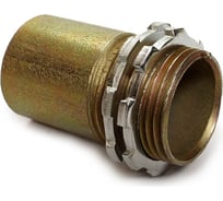 Вводный патрубок ГОФРОМАТИК у478 1 1/2 дюйма (уп.15шт.) (d=40, гайка 484) zeta41113