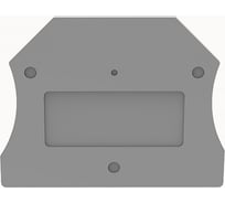 Концевая пластина для DC2.5 Degson DC4, серая 100 шт D-DC2.5-01P-11-00Z(H)