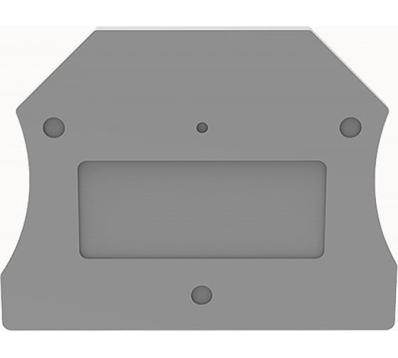 Концевая пластина для DC2.5 Degson DC4, серая 100 шт D-DC2.5-01P-11-00Z(H)
