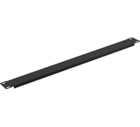 Фальш-панель SYSMATRIX 1U, черный RAL 9004 BP 0118.900