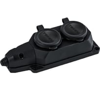 Колодка удлинителя TOKOV ELECTRIC 2-м 16а с заземл. каучук TKE-C05-KK2-Z