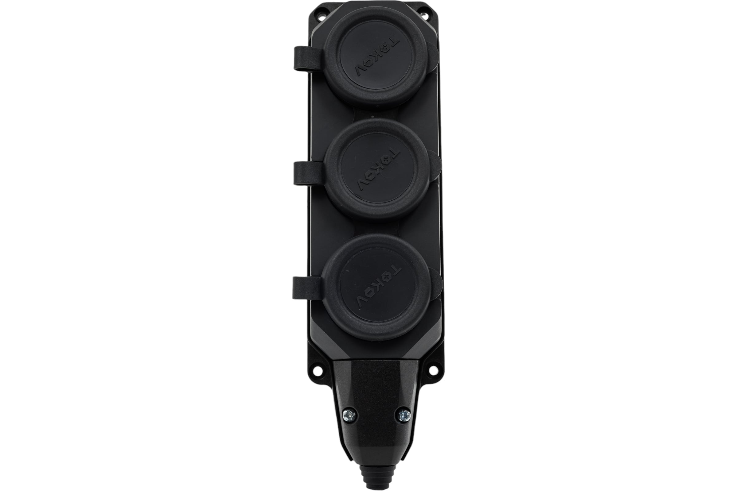 КолодкаудлинителяTOKOVELECTRIC3-м16асзаземл.каучукTKE-C05-KK3-Z
