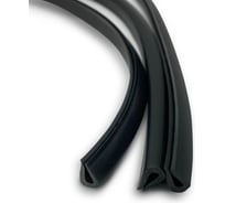 Защитный профиль для кромок Vell BkU-015 чёрный на кромку 1,5 мм (рулон 50 м) 1346117