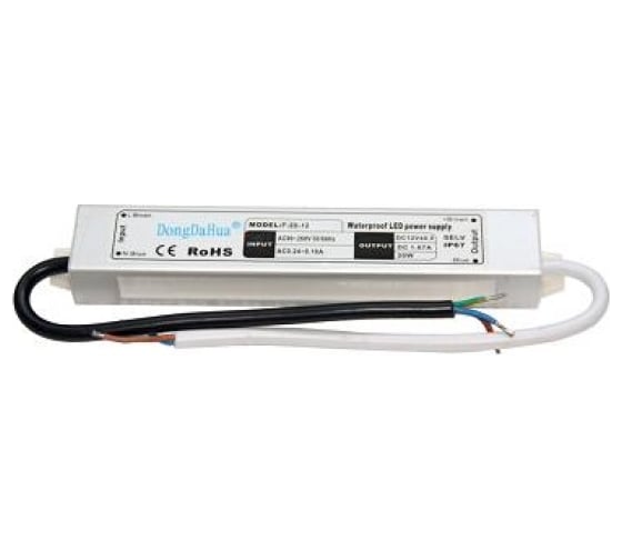 Уличный блок питания Falcon Eye IP67, 90-264V, выходное 12V Ннминальный ток 2,5 FE-F-2,5 12 00-00036890