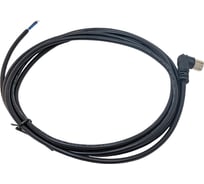 Соединитель кабельный, Розетка, Угловой с кабелем, Пластик 3-PINIP67, кабель 2 м, 60 AC/DC NO/NC ТЕКО CS S49R-1-2 07-00034319