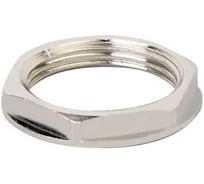 Гайка DKC M25х1.5 никелированная латунь уп.10шт 6006-25