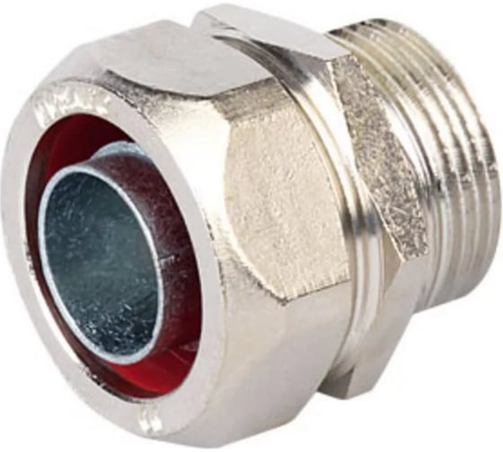 Муфта металлорукав-коробка DKC DN 20 М25х1.5 наруж. резьба 6014-25A 1