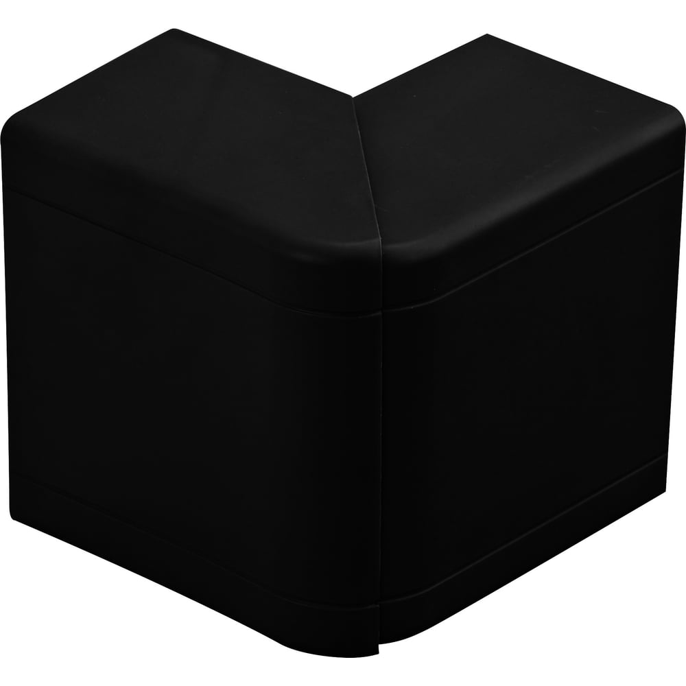 Внешний угол Рувинил для РКК 100x60 разводной черный УВШ-100х60-Ч ...