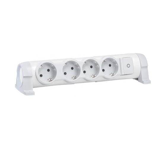 Удлинитель Legrand 4x2К+З без кабеля, Комфорт 694629
