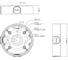 Монтажная коробка RVI -1BMB-6 white - 2.61.0027 2