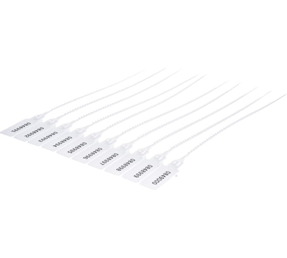 Контрольная пломба FORTISFLEX УП-255 белый 55890